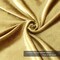 Set of 2 Gold Velvet Decorative Throw Pillow Covers 18x18 Inch, Soft Cushion Covers for Couch, Sofa, and Bed
